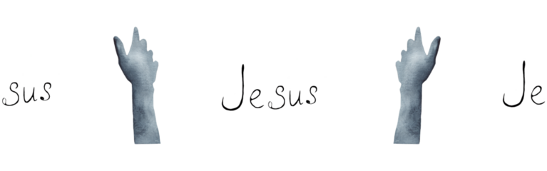 Watercolor hand drawn illustration thanksgiving to the Lord,christian family border.Christian. Decorative border for the background of Christian publications, the design of banners, cards, sites