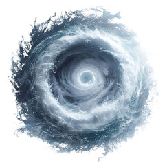 Cyclone, transparent background.