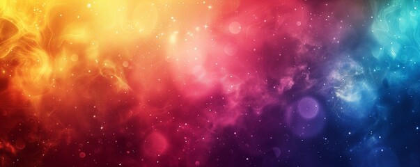 abstract colorful background with bubbles