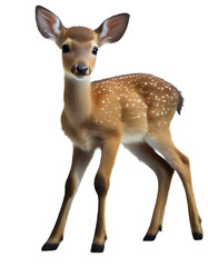 Portrait of cute baby deer