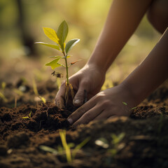 Growing Futures: Capturing the Essence of Tree Planting and Earth's Renewal