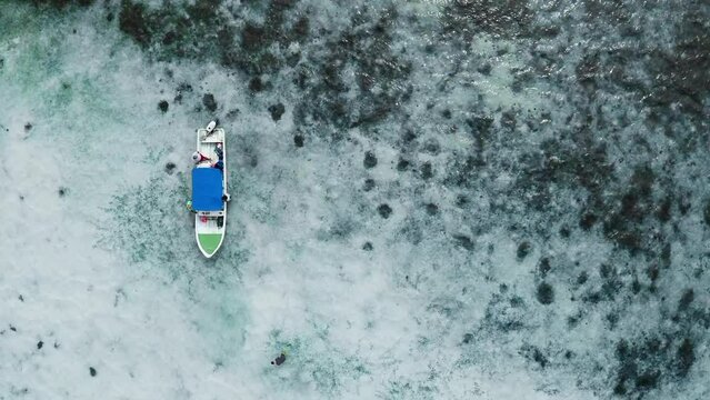 This is a artificial watercourse in Mexico, in the caribean sea in Yucatan.