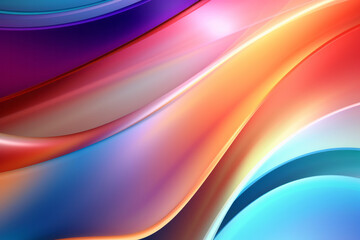 Colorful Background Close-up of Cell Phone