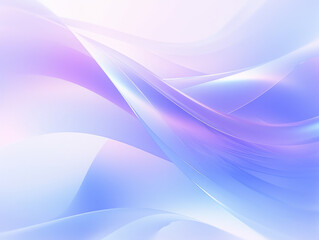 Fototapeta premium Blue and White Abstract Background With Waves