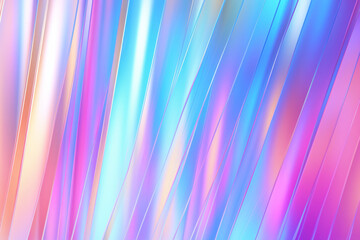 Vibrant Rainbow Colored Blurry Background With Striking Hues
