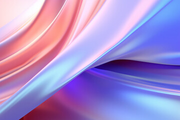 Close-Up of Vibrant Pink and Blue Background