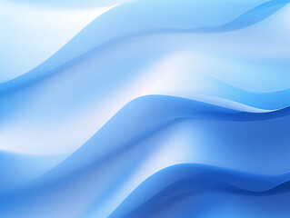 Close Up of a Blue Wavy Background