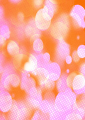 Pink, orange bokeh background perfect for Party, Anniversary, Birthdays, and various design works