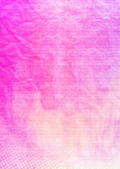 Fototapeta premium Pink vertical background template for banner, poster, event, celebrations and various design works