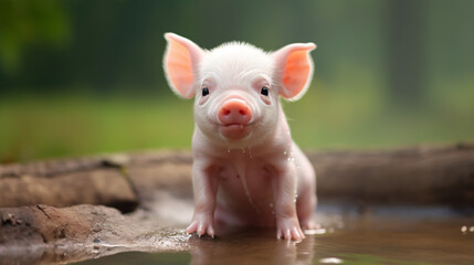Cute pig.