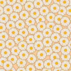 Retro Floral Seamless Pattern Design