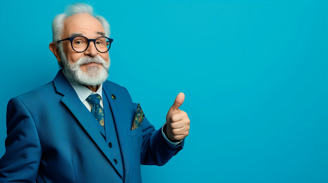 Old Man Thumbs Up Images – Browse 28,461 Stock Photos, Vectors, and ...
