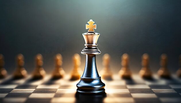 king chess pieces represent leadership and strategic planning while also symbolizing teamwork and a competitive spirit