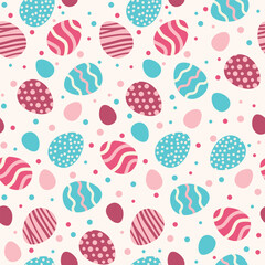 Viva Easter Egg Seamless Design