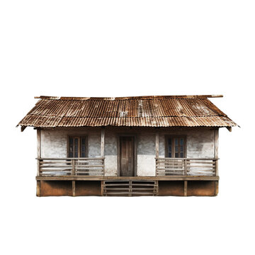Yali house isolated on transparent background