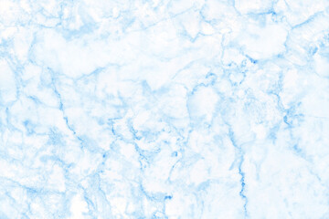 Blue background marble wall texture for design art work, seamless pattern of tile stone with bright...