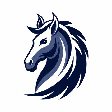 horse head log design 