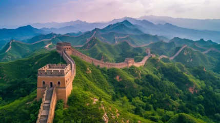 Fotobehang Great wall of China.  © Vika art