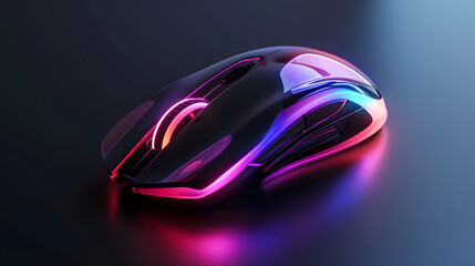 Modern stylish gaming computer mouse