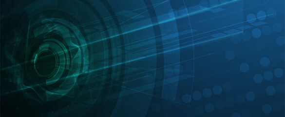 Abstract vector background. Futuristic technology style. Elegant background for business tech presentations.