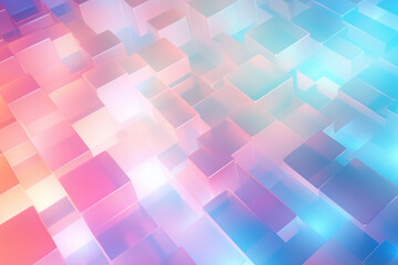 A Vibrant Background Featuring Squares of Various Colors