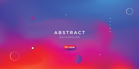 Landing Page Template. Abstract liquid gradient Background. Blue, Green, Orange, Pink, Purple and Red Fluid Color Gradient. For ads, Banner, Poster, Cover, Web, Brochure, Wallpaper, Flyer and more.