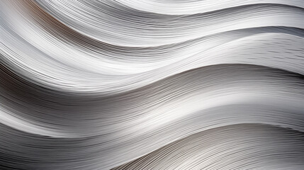 White ripple undulation abstract metallic texture. Vintage relief wall. Elegant metal pattern background abstract design. Visual appeal backdrop textured wallpaper patterned realistic