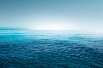 Obraz premium A serene oceanic gradient background