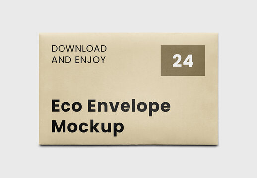 Stationery Envelope Mockup
