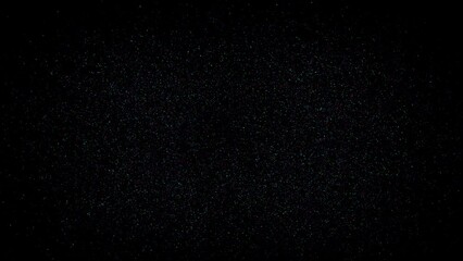 Colourful particle confetti explosion, colorful dust sparkles slow motion disperse animation, party overlay, transparent alpha background