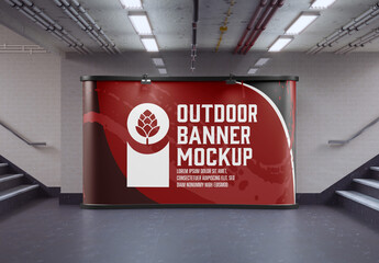 Outdoor Banner Mockup