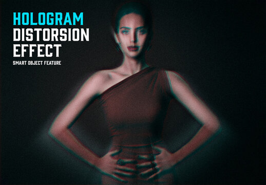 Hologram Distorsion Effect