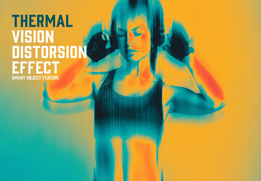 Thermal Vision Distorsion Effect