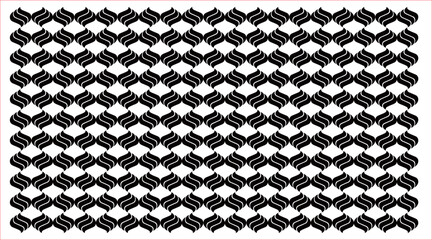 black and white pattern