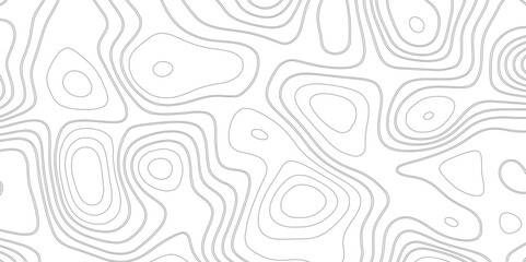 Abstract topographic Contour Map Subtle White Vector Background . Blank Detailed topographic patter line map background .Topographic Map Of wild west Abstract Vector Background.	
