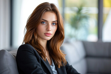 Fototapeta premium portrait of a business woman