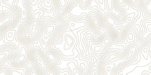 Abstract topographic Contour Map Subtle White Vector Background . Blank Detailed topographic patter line map background .Topographic Map Of wild west Abstract Vector Background.	