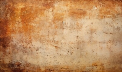 Rusty Elegance: A Weathered Wall with Hints of Brown and White