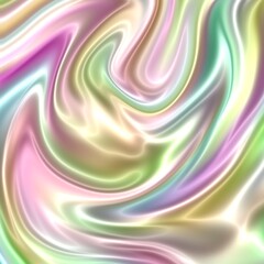 Obraz premium Abstract colorful holographic blur gradient background, silk, luxury, satin 