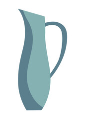 Garage sale. Shopping unique antique thing. Sale second hand stuff, buy things, street marketing. Cartoon  illustration