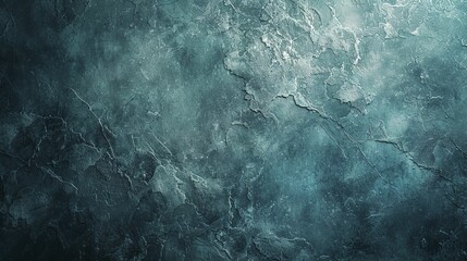 Aquamarine background on cement floor texture 
