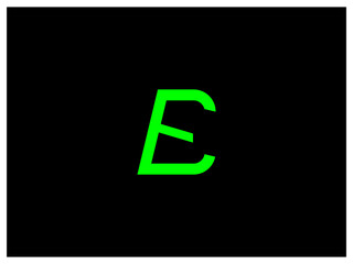 Letter logo isolated design temolete vector