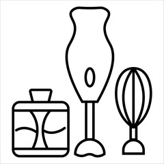 submersible blender icon vector illustration symbol
