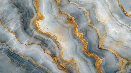 Close up Marble granite light sky-blue and light amber white with gold texture. Background wall surface black pattern graphic abstract light elegant gray floor ceramic counter texture stone slab smoot - obrazy, fototapety, plakaty