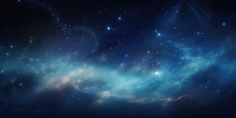 Galaxy background. Star explosion in a galaxy. Nebula dust with constellations. Bright space...