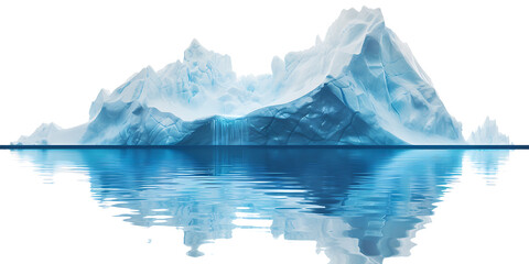 iceberg in the sea PNG