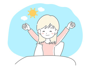 さわやかな目覚め