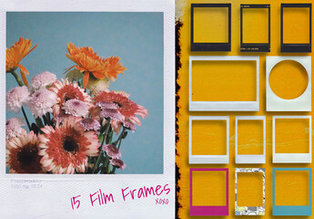 15 Film Frame Textures