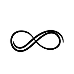 Infinity symbol icons