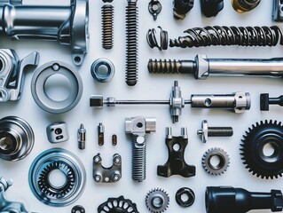 Fototapeta premium Automotive Engineering Precision
